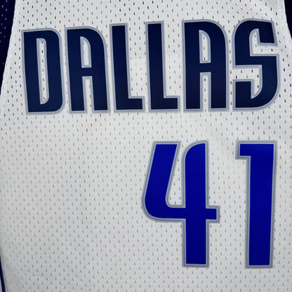 Regata Dallas Mavericks NBA 2010 Mitchell And Ness Hardwood Classics Masculina (Sob encomenda)