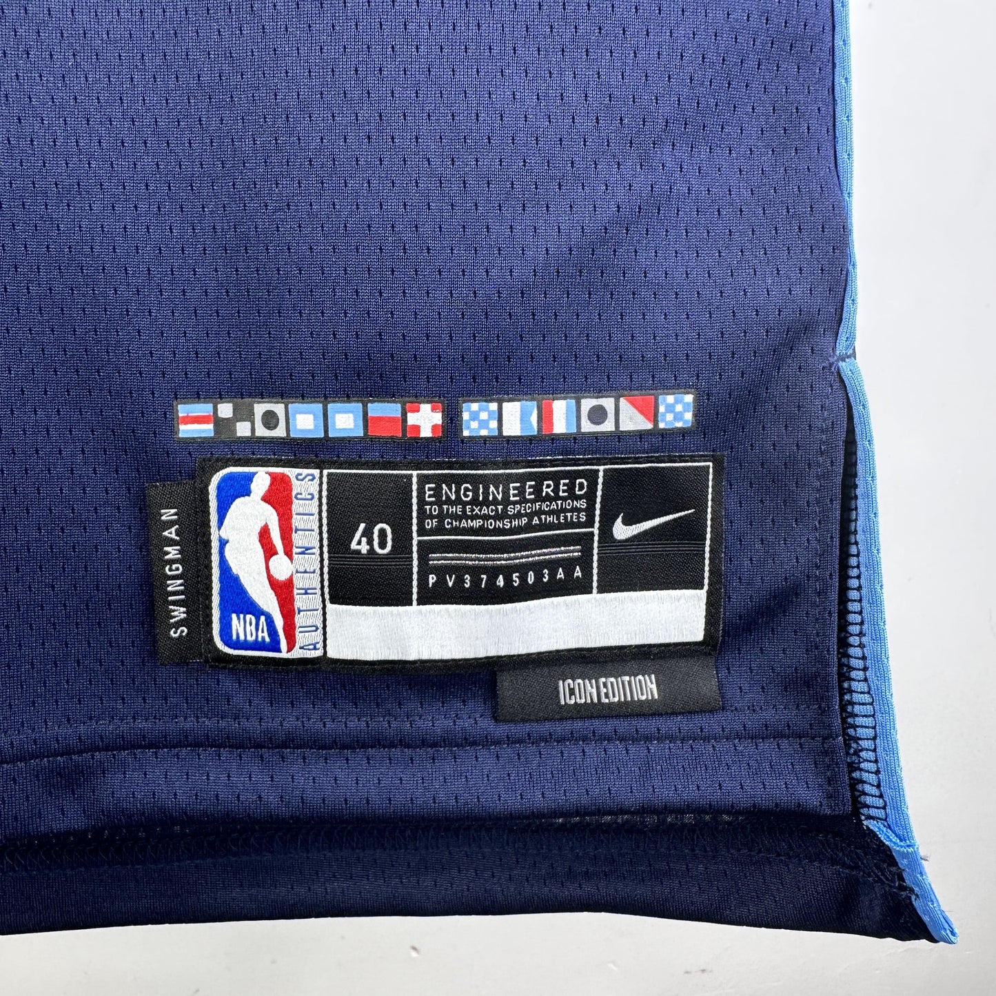 Regata Los Angeles Clippers NBA 2024 Icon Edition Swingman Masculina (Sob encomenda)