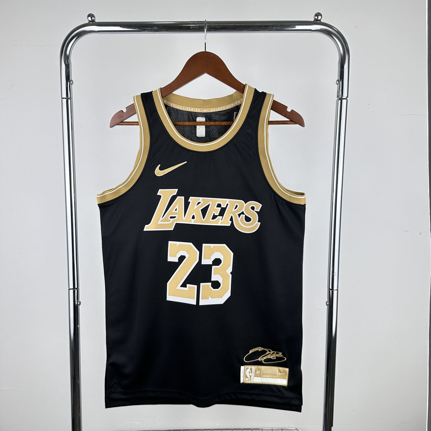 Regata Los Angeles Lakers NBA 2024 LeBron James Select Series Masculina (Sob encomenda)