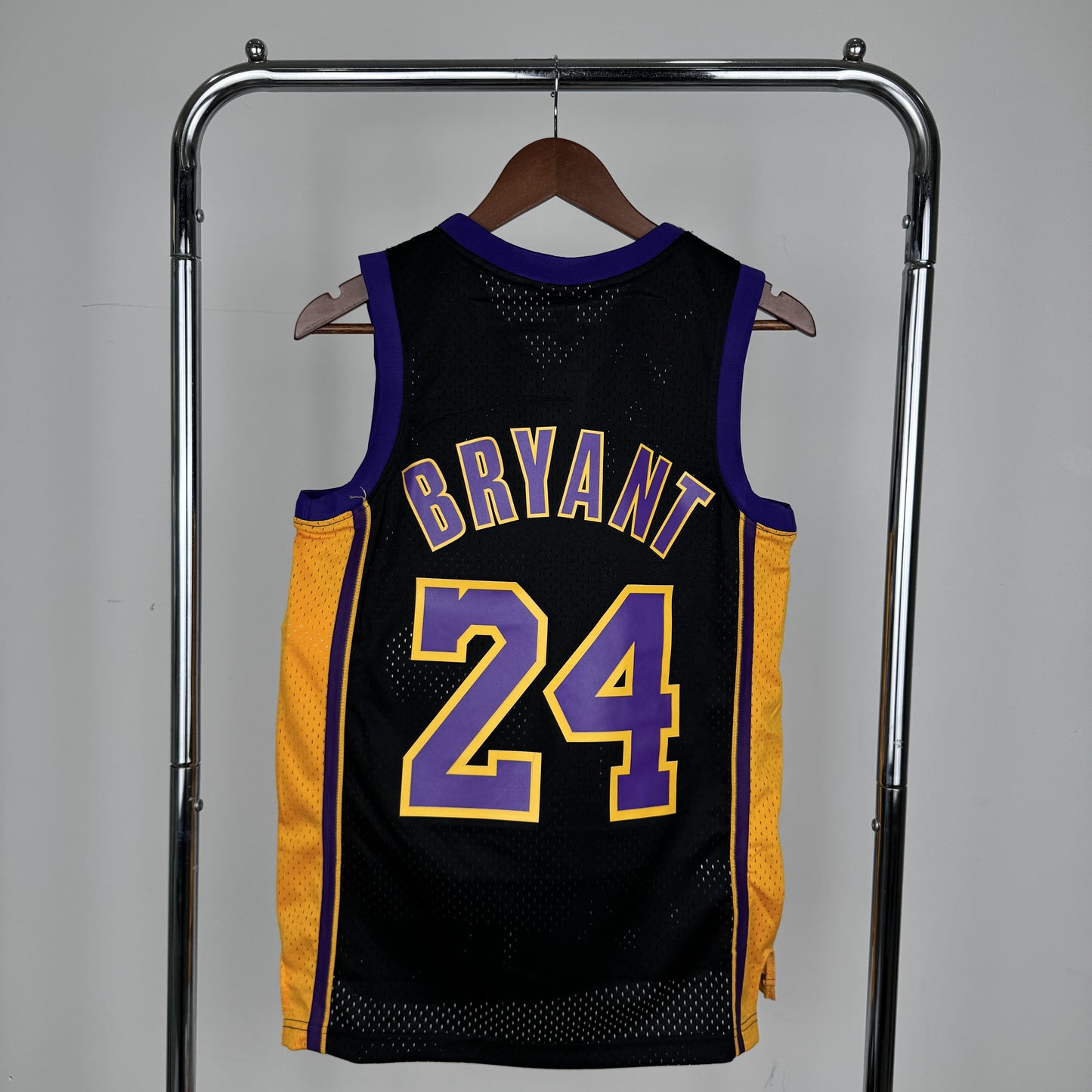 Regata Los Angeles Lakers NBA 2009 Mitchell And Ness Hardwood Classics Masculina (Sob encomenda)