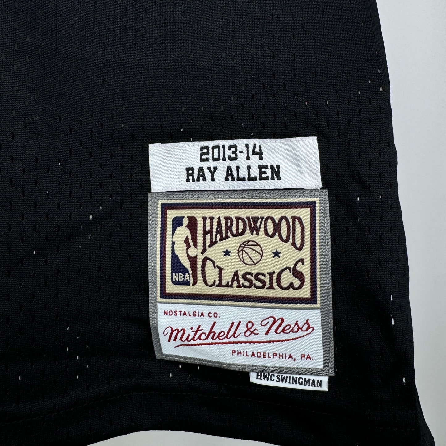 Regata Miami Heat NBA 2013 Mitchell And Ness Hardwood Classics Masculina (Sob encomenda)