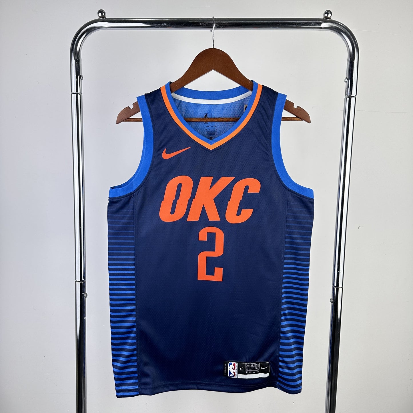 Regata Oklahoma City Thunder NBA 2018 Statement Edition Swingman Masculina (Sob encomenda)