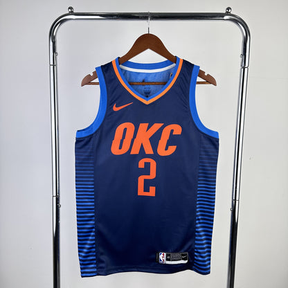 Regata Oklahoma City Thunder NBA 2018 Statement Edition Swingman Masculina (Sob encomenda)