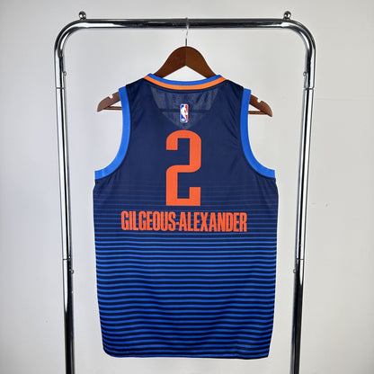 Regata Oklahoma City Thunder NBA 2018 Statement Edition Swingman Masculina (Sob encomenda)