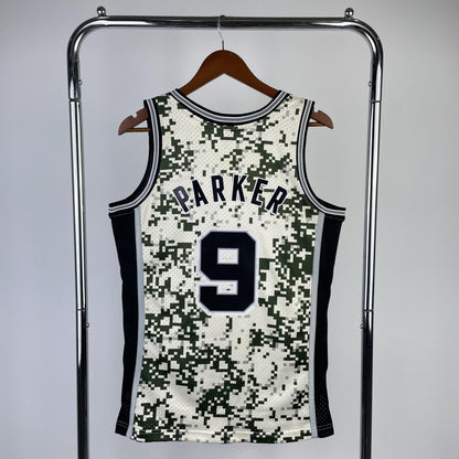 Regata San Antonio Spurs NBA 2013 Mitchell And Ness Hardwood Classics Masculina (Sob encomenda)