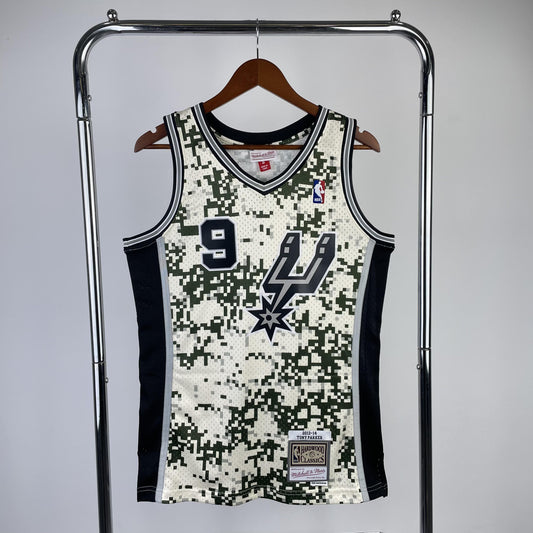 Regata San Antonio Spurs NBA 2013 Mitchell And Ness Hardwood Classics Masculina (Sob encomenda)