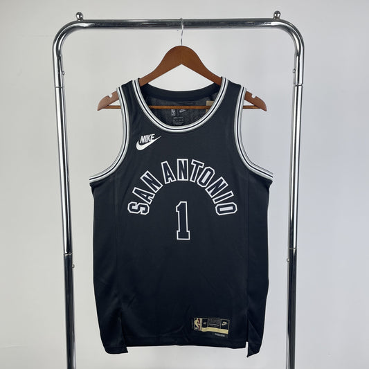 Regata San Antonio Spurs NBA 2023 Classic Edition Swingman Masculina (Sob encomenda)