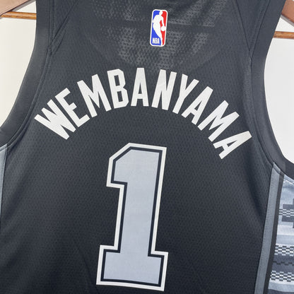 Regata San Antonio Spurs NBA 2023 Statement Edition Swingman Masculina (Sob encomenda)