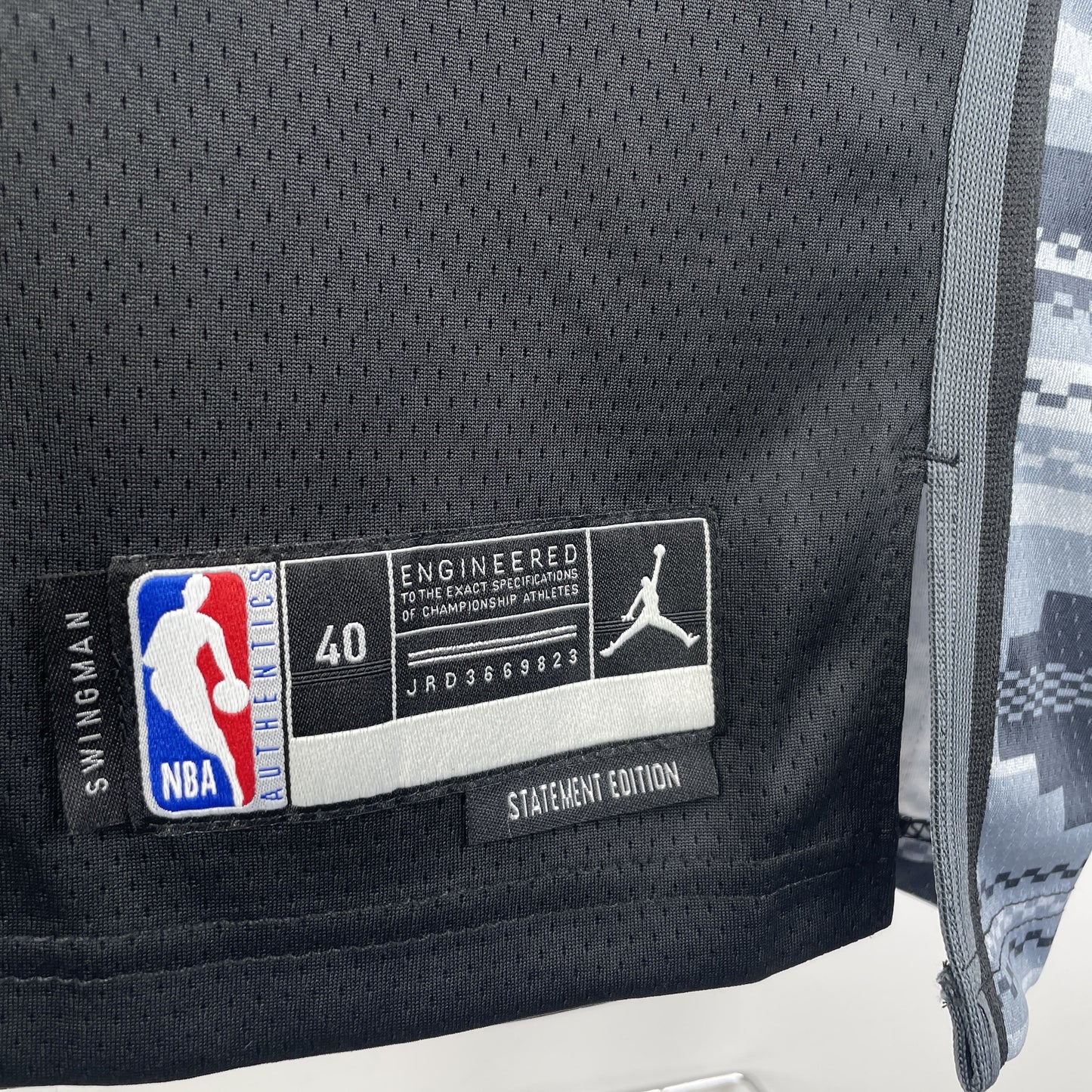 Regata San Antonio Spurs NBA 2023 Statement Edition Swingman Masculina (Sob encomenda)