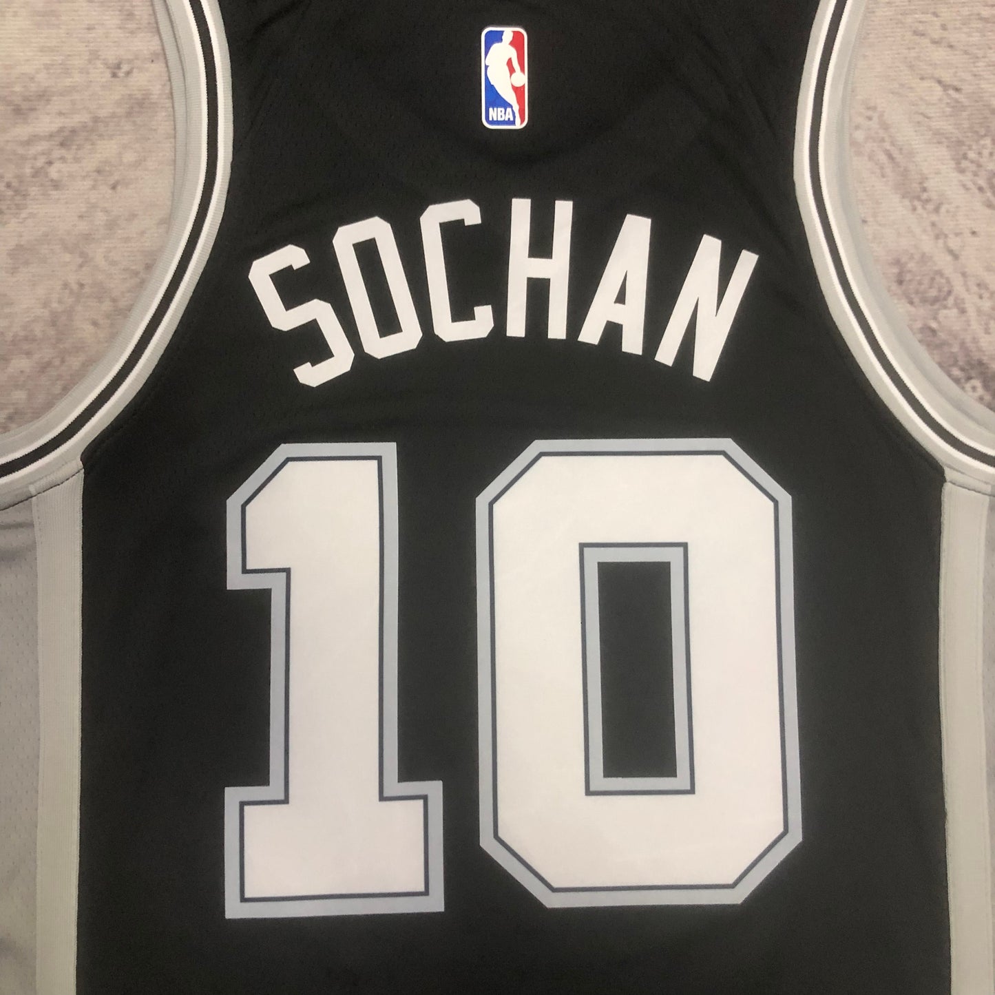 Regata San Antonio Spurs NBA 2023 Icon Edition Swingman Masculina (Sob encomenda)