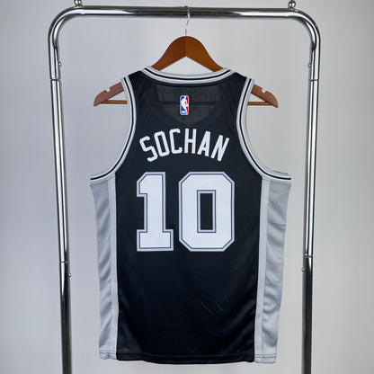 Regata San Antonio Spurs NBA 2023 Icon Edition Swingman Masculina (Sob encomenda)