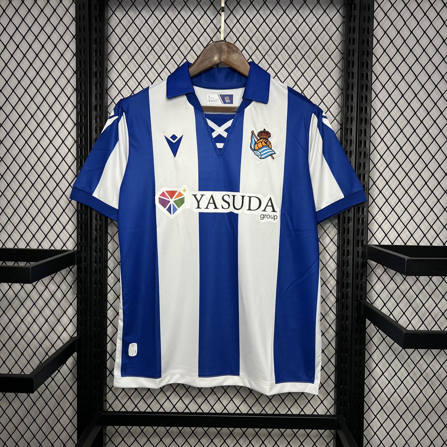 Camisa Real Sociedad I 24/25 Torcedor (Sob encomenda)