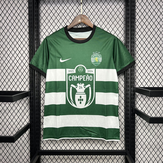 Camisa Sporting 'Edição Comemorativa Campeões' 23/24 Torcedor (Sob encomenda)