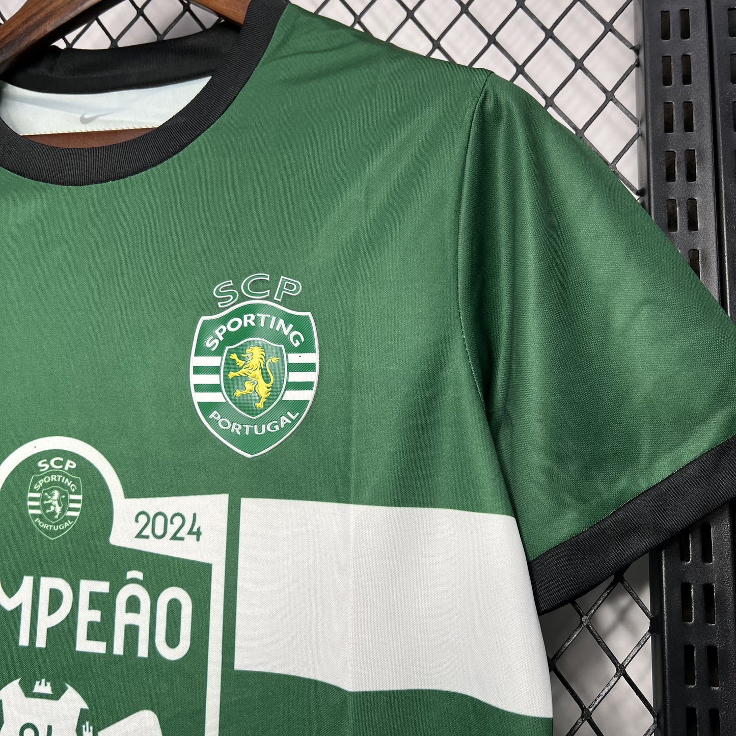 Camisa Sporting 'Edição Comemorativa Campeões' 23/24 Torcedor (Sob encomenda)