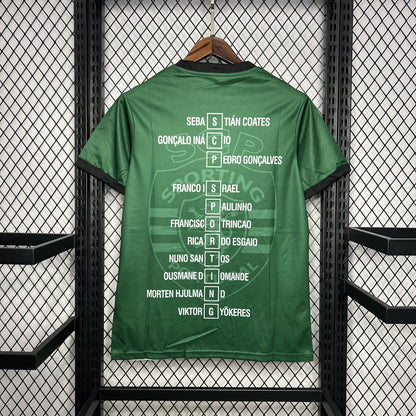 Camisa Sporting 'Edição Comemorativa Campeões' 23/24 Torcedor (Sob encomenda)