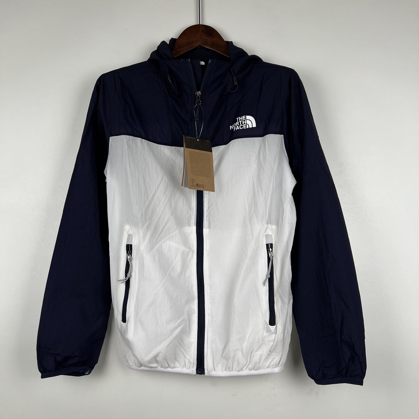 Corta Vento The North Face Dark Blue and White (Sob encomenda)