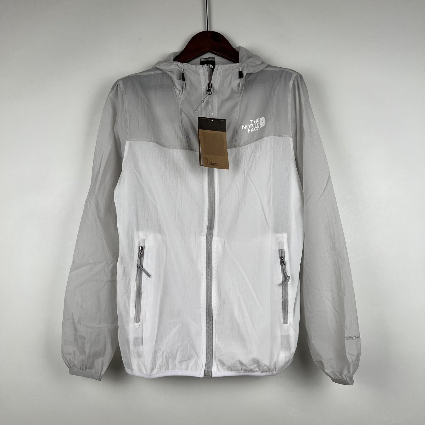 Corta Vento The North Face Gray and White (Sob encomenda)