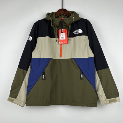 Corta Vento The North Face Dark Green Black and Blue (Sob encomenda)