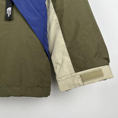 Corta Vento The North Face Dark Green Black and Blue (Sob encomenda)