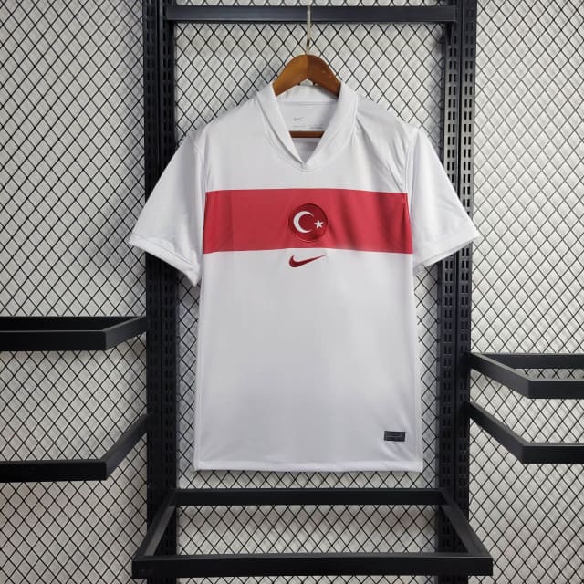 Camisa Turquia I 2024 Torcedor (Sob encomenda)