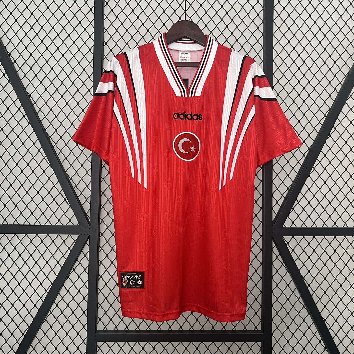 Camisa Turquia I 1996 Retrô (Sob encomenda)