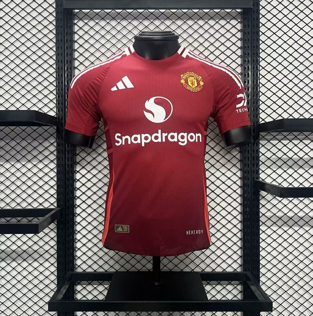 Camisa Manchester United I 24/25 Jogador (Sob encomenda)