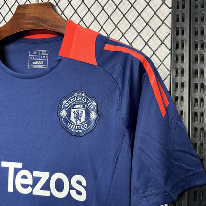 Camisa Manchester United Treino 24/25 Torcedor (Sob encomenda)