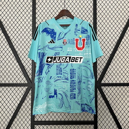 Camisa Universidad de Chile Goleiro 24/25 Torcedor (Sob encomenda)