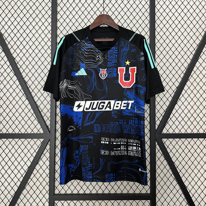 Camisa Universidad de Chile Goleiro 24/25 Torcedor (Sob encomenda)