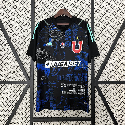 Camisa Universidad de Chile Goleiro 24/25 Torcedor (Sob encomenda)