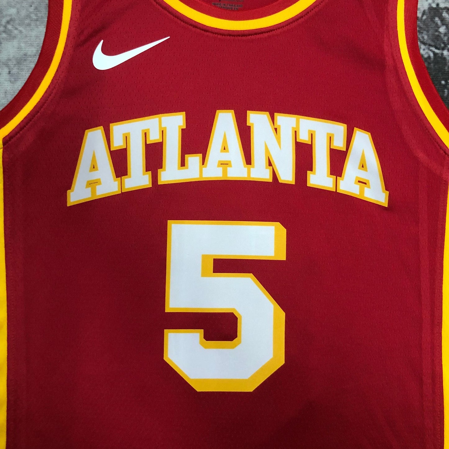 Regata Atlanta Hawks NBA 2023 Icon Edition Swingman Masculina (Sob encomenda)