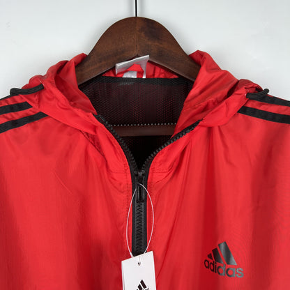 Corta Vento Adidas Red (Sob encomenda)